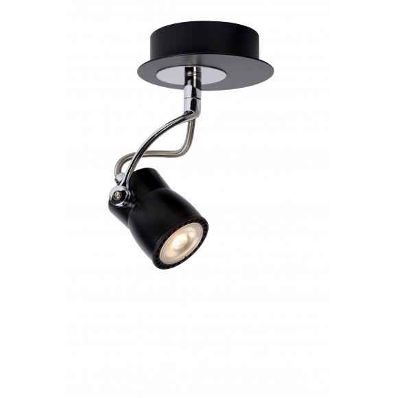 Lucide 16955/05/30 LED stropní svítidlo Samba 1x4,5W | GU10 | 320lm | 3000K - černá