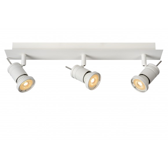 Lucide 17990/15/31 LED stropní bodové svítidlo Twinny 3x4,5W | GU10 | 960lm | 3000K - bílá