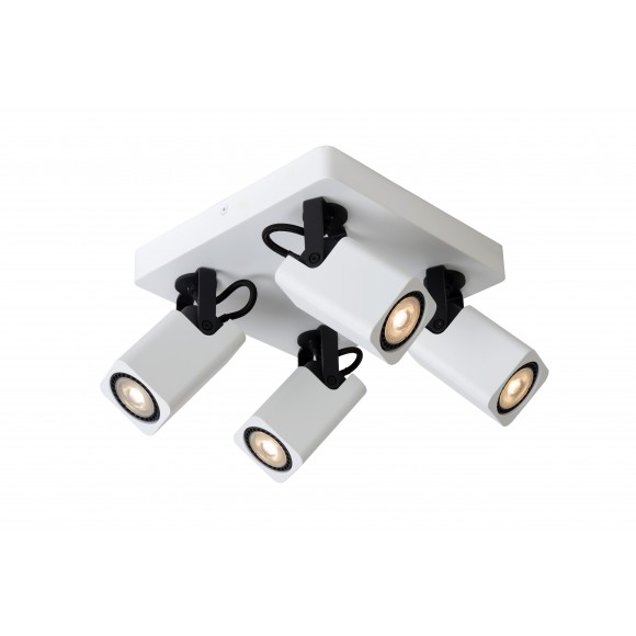 Lucide 33961/20/31 LED stropní bodové svítidlo Roay 4x5W | GU10 | 1280lm | 3000K - bílá