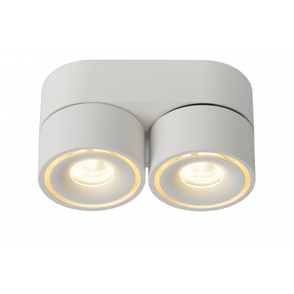Lucide 35911/16/31 LED stropní spotové svítidlo Yumiko 2x8W | 2x627lm | 2700K - bílé