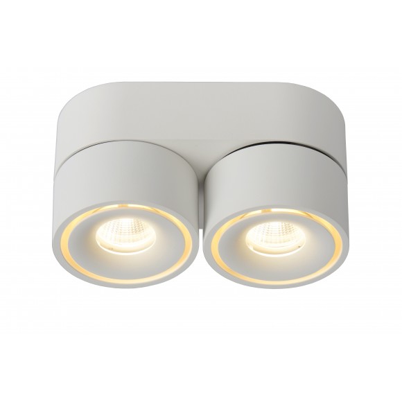 Lucide 35911/16/31 LED stropní spotové svítidlo Yumiko 2x8W | 2x627lm | 2700K - bílé