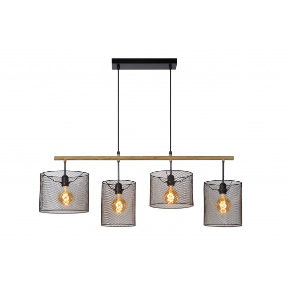 Lucide 45459/04/30 závěsné stropní svítidlo Basket 4x60W|E27