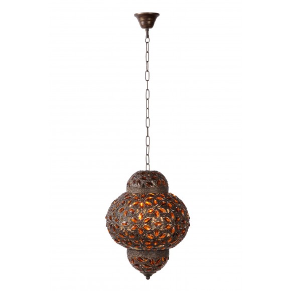 Lucide 78365/01/97 závěsné stropní svítidlo Djerba 1x18W|E27