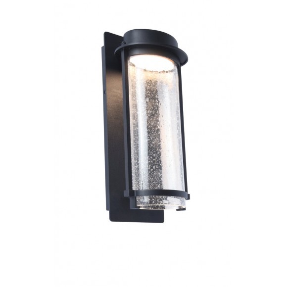 Lutec 5185901012 LED venkovní nástěnná lampa Aquarius 1x17W | 700lm | 3000K | IP44 - s efektem vodních kapek