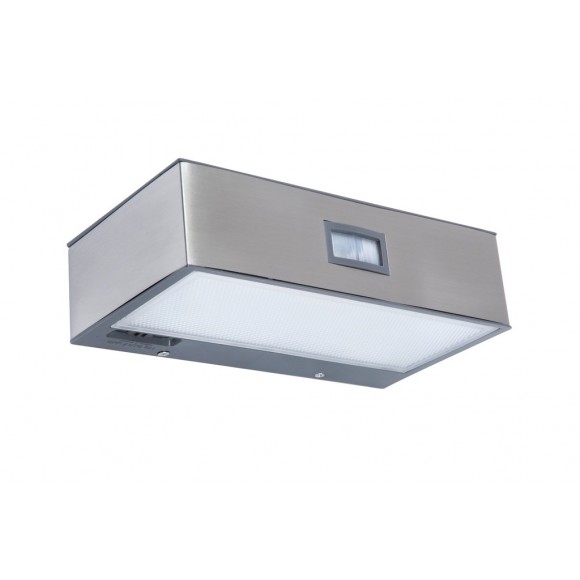 Lutec 6908501308 LED venkovní nástěnná solární lampa Brick 1x2W | 150lm | 4000K | IP44 - s pohybovým senzorem