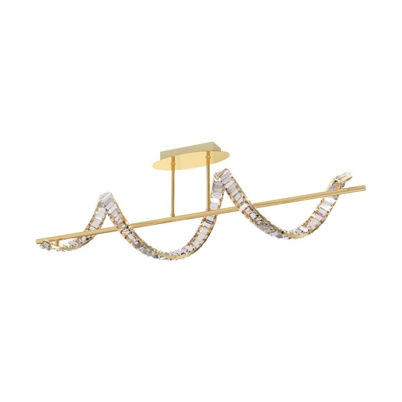 Zuma Line MX3170-1-3GT LED přisazené stropní svítidlo ATHESA | 26W integrovaný LED zdroj | 2700-6000K