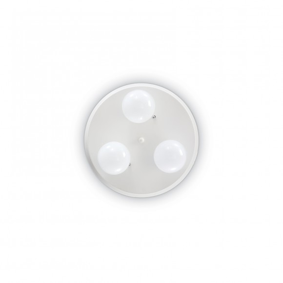 stropní svítidlo Ideal Lux Globo PL3 3x60W E27 - bílá