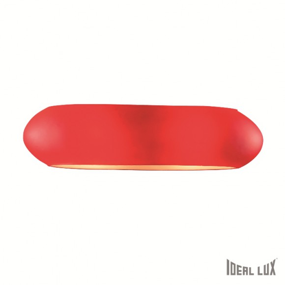 nástěnné svítidlo Ideal lux Moris AP2 Rosso 2 x 40W G9 - červená
