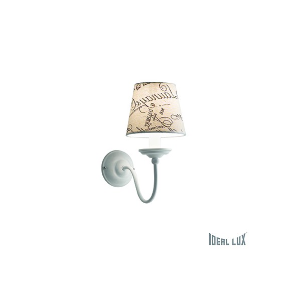 Ideal Lux 092690 nástěnné svítidlo Coffee 1x40W|E14