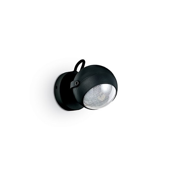 Ideal Lux 108360 venkovní nástěnné bodové svítidlo Zenith 1x11W|GU10|IP44 - černé