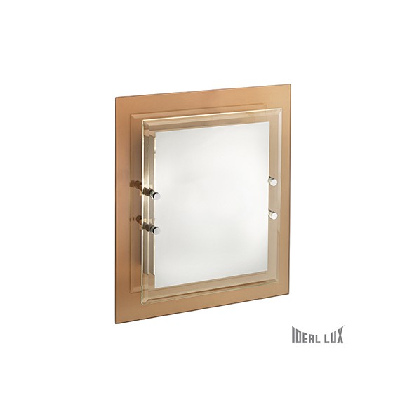 nástěnné svítidlo Ideal lux ALASKA 3x60W E27  - jantar