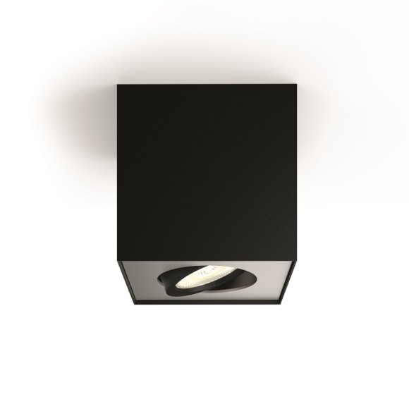 Philips 50491/30/P0 LED stropní bodové svítidlo Box 1x4,5W | 500lm | 2200-2700K - stmívatelné, EyeComfort, černá