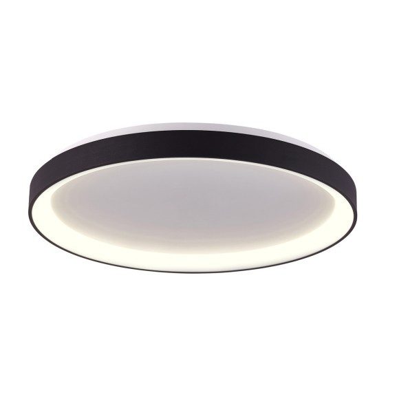Italux PLF-53675-078RC-BK-3KS4K-TRDIMM LED přisazené stropní svítidlo Vico | 60W integrovaný LED zdroj | 5300lm | 3000+4000K