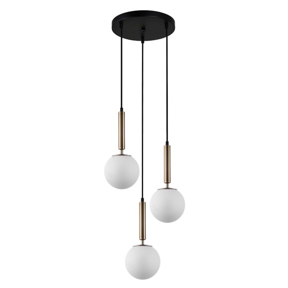 Italux PND-2324-3A závěsné stropní svítidlo Ravena | 3x40W E14
