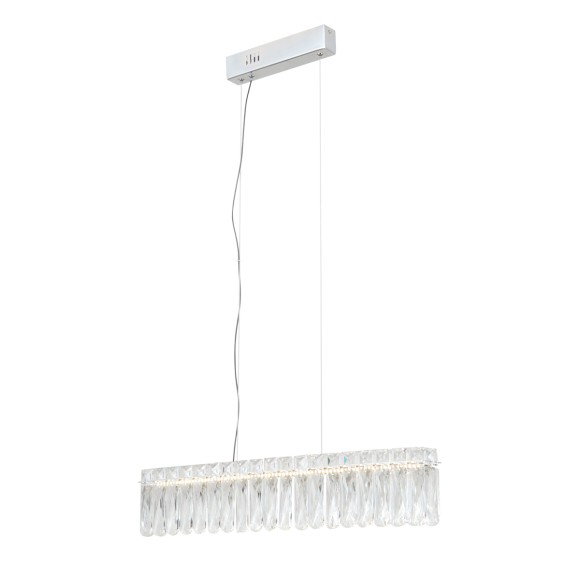 Italux PND-34364-1-CH-CL LED závěsné stropní svítidlo Nosta | 16W LED | 1507lm | 3000K