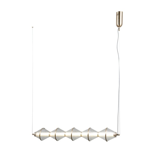 Italux PND-34395-5-HBR LED závěsné stropní svítidlo Fuente | 25W LED | 1576lm | 3000K