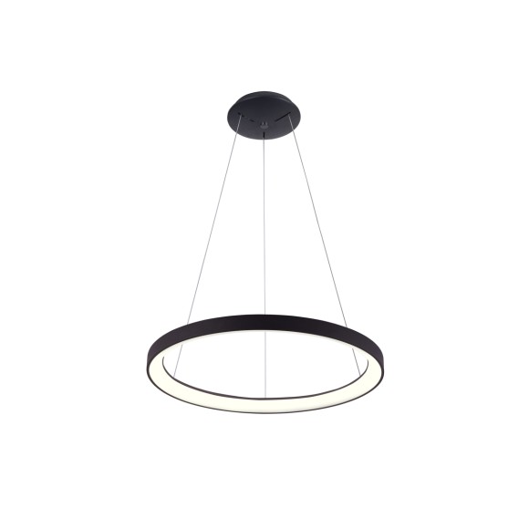 Italux PND-53675-048RPC-BK LED závěsné stropní svítidlo Vico | 38W integrovaný LED zdroj | 3200lm | 3000+4000K