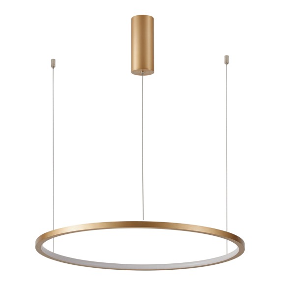 Italux PND-56135B-100RPP-GD LED závěsné stropní svítidlo Vinola | 58W integrovaný LED zdroj | 1100lm | 3000+4000K