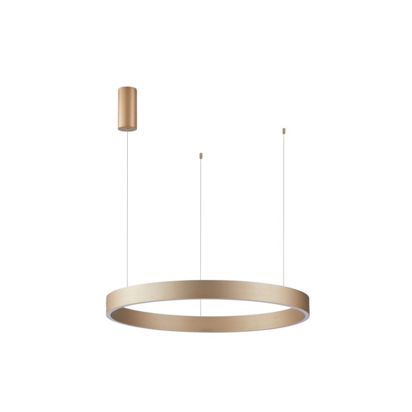 Italux PND-56215-060RPP-GD LED závěsné stropní svítidlo Brasco Down | 40W integrovaný LED zdroj | 2400lm | 3000+4000K