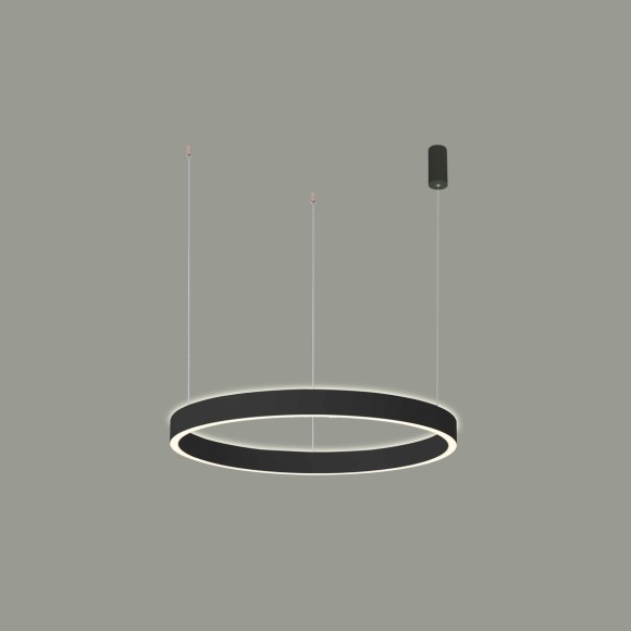 Italux PND-56215D-060RPP-BK LED závěsné stropní svítidlo Brasco Up Down | 60W integrovaný LED zdroj | 2800lm | 3000+4000K