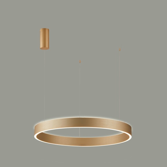 Italux PND-56215D-080RPP-GD LED závěsné stropní svítidlo Brasco Up Down | 80W integrovaný LED zdroj | 4000lm | 3000+4000K