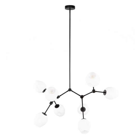 Italux PND-75075-8-BK-WG závěsné stropní svítidlo Ferral E27