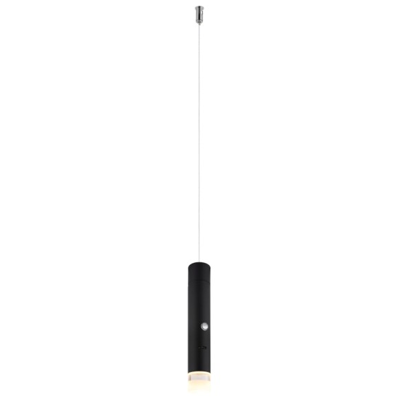 Globo 16060 LED závěsné stropní svítidlo PELO | 2W integrovaný LED zdroj | 60lm | 3000K | černá