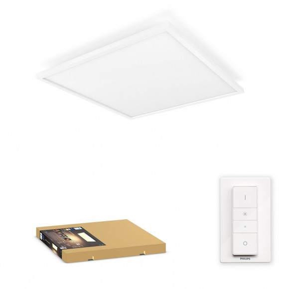 Philips Hue 32162/31/P6 LED stropní panelové svítidlo Aurelle 1x46,5W | 4200lm | 2200-6500K - Bluetooth, s dálkovým ovladačem