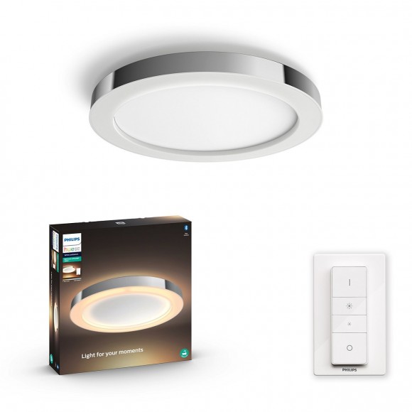 Philips Hue 34350/11/P6 LED stropní koupelnové svítidlo Adore 1x40W | 2400lm | 2200-6500K - White Ambience