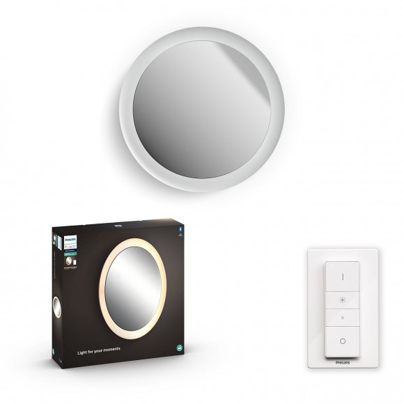 Philips Hue 34357/31/P6 LED koupelnové svítidlo se zrcadlem Adore 1x40W | 2400lm | 2200-6500K - White Ambience