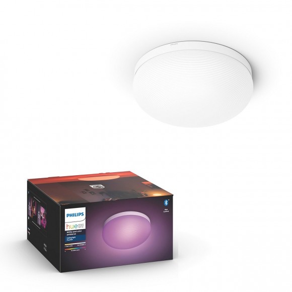 Philips Hue 40905/31/P9 stropní svítidlo Flourish 1x32W|2200-6500K|RGB - Bluetooth, White and Color Ambiance