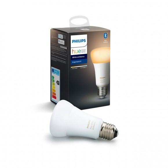 Philips Hue 8718699673147 LED žárovka 1x9W | E27 | 806lm | 2200-6500K - Bluetooth, White Ambiance