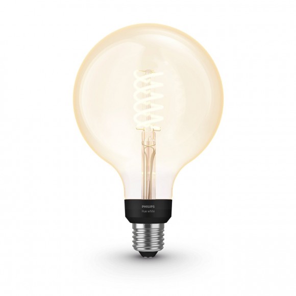 Philips Hue 8719514279131 LED designová žárovka 1x7W | 1xE27 | 550lm | 2100K - Globe, Bluetooth, Teplá bílá