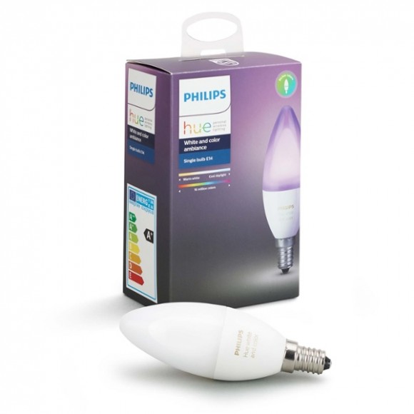 Philips Hue 10144166 LED žárovka 1x6W|E14|RGB - White and Color Ambiance