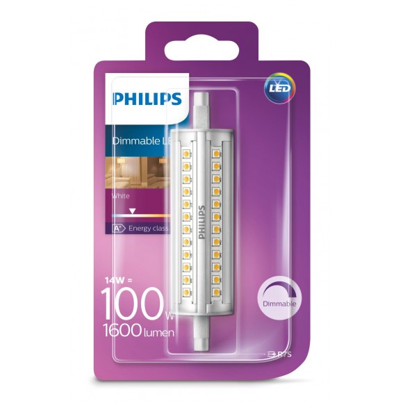 Philips 10138R7S1001 LED žárovka 1x14W|R7S|3000K