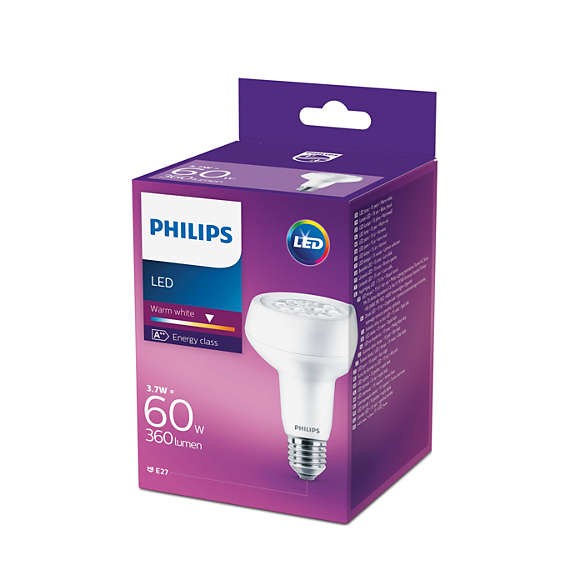 Philips 101380722 LED žárovka 1x3,7W|E27|2700K