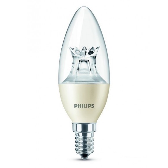 Philips 101381403 LED žárovka 1x6W|E14|2200-2700K - tvar lotus