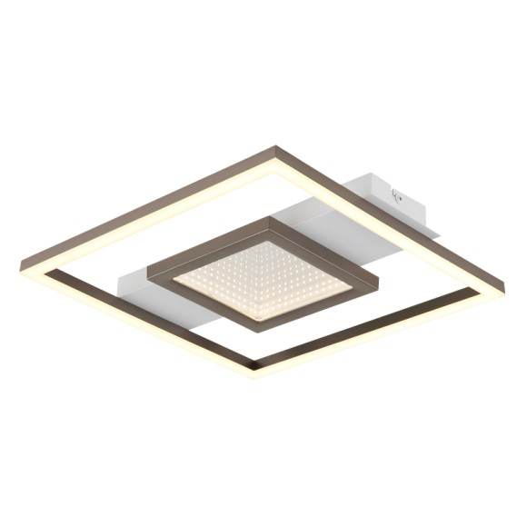 Globo 67324-24C LED přisazené stropní svítidlo PIKARA | 18W integrovaný LED zdroj | 1050lm | 3000K | bílá