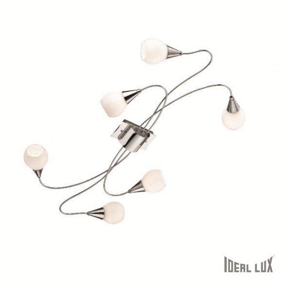 Ideal Lux 073460 bodové stropní svítidlo Melfi 6x40W|E14