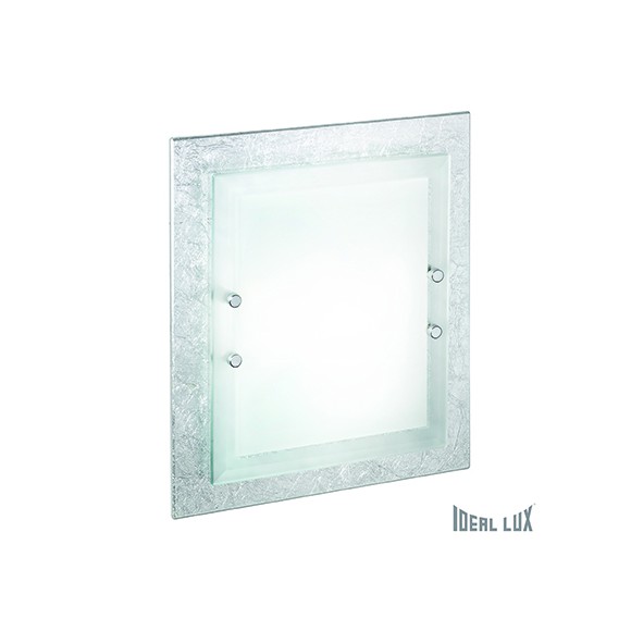 přisazené nástěnné a stropní svítidlo Ideal lux ALASKA 3x60W E27  - sříbrná
