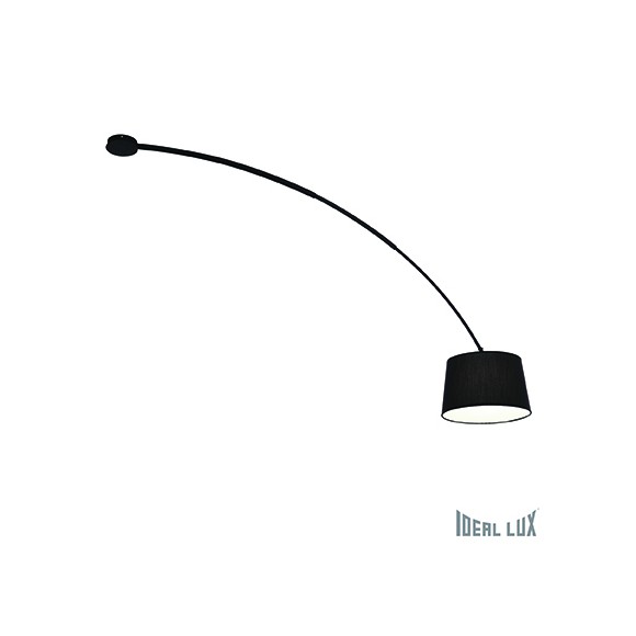 Ideal Lux 116051 stropní svítidlo Dorsale Nero 1x60W|E27 - černé