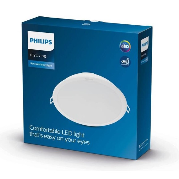 Philips 8720169230989 LED zápustné svítidlo Meson | 20W integrovaný LED zdroj | 2200/1500 lm | 4000K