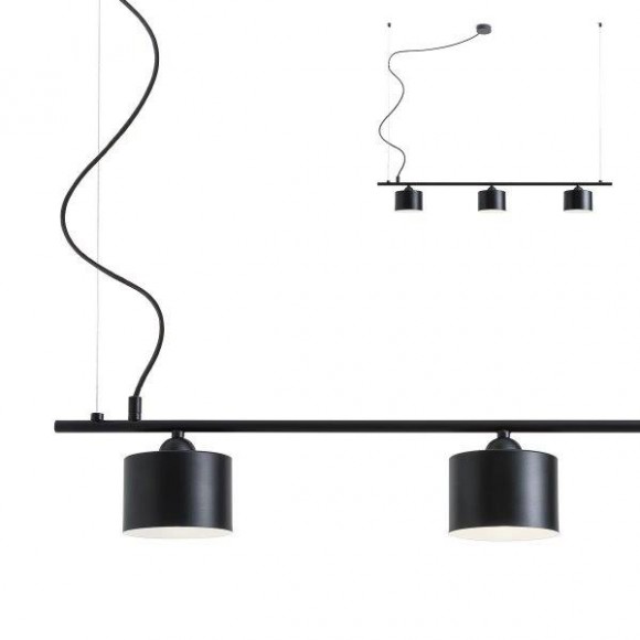 Redo 01-1551 závěsné stropní svítidlo Miller 3x42W|E27