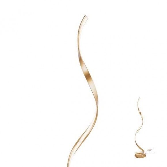 Redo 01-1798 stojací lampa Torsion 1x24W|3000K