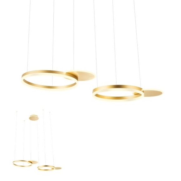 Redo 01-2606 LED závěsné stropní svítidlo SIGUA  | 99W integrovaný LED zdroj | 5500lm | 3000K