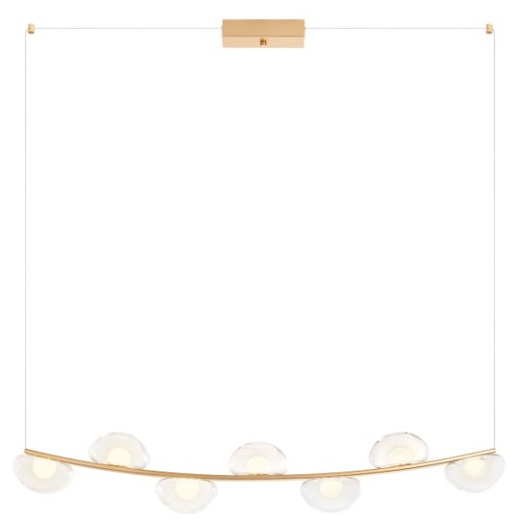 Redo 01-3245 LED závěsné stropní svítidlo SINCLAIR  | 43W integrovaný LED zdroj | 3553lm | 3000K