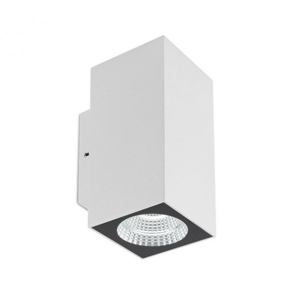 Redo 90087 QUAD exteriérové nástěnné svítidlo CREE COB LED 2x3W | 660/540lm | 3000K | IP65 - bílá