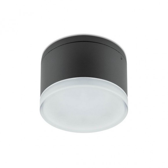 Redo 90107 AKRON exteriérové přisazené stropní svítidlo CREE COB LED 9W | 882/702lm | 3000K | IP54 - antracit