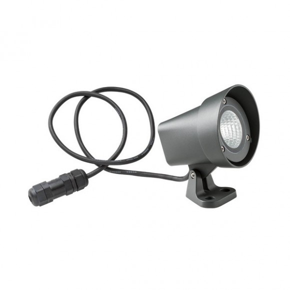 Redo 90110 ZIGGY exteriérové nástěnné reflektorové svítidlo CREE COB LED 12W | 1320/985lm | 3000K | IP65 - antracit