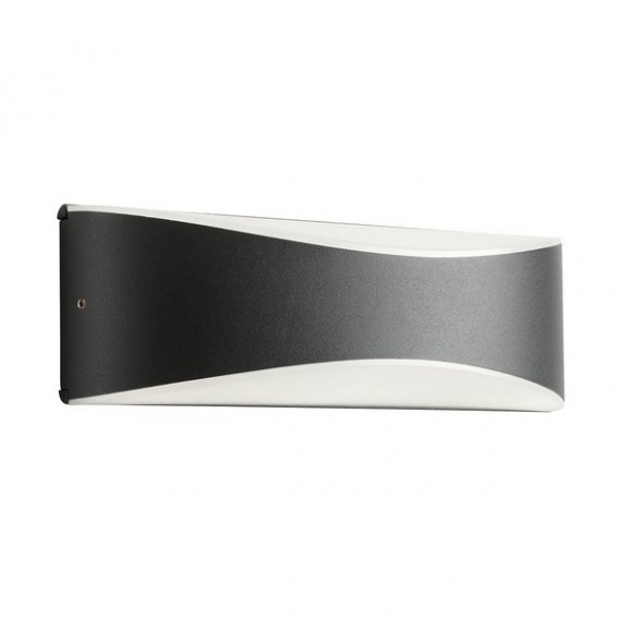 Redo 90126 AXEL exteriérové nástěnné svítidlo SMD LED 7W | 735/434lm | 3000K | IP65 - antracit